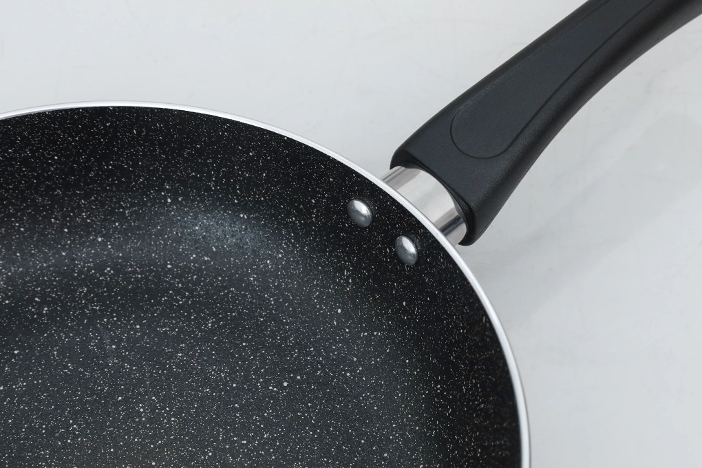 Chảo nhôm chống dính vân đá đáy từ 24 cm Elmich Colosseum Y1 EL-3719 Xám 4