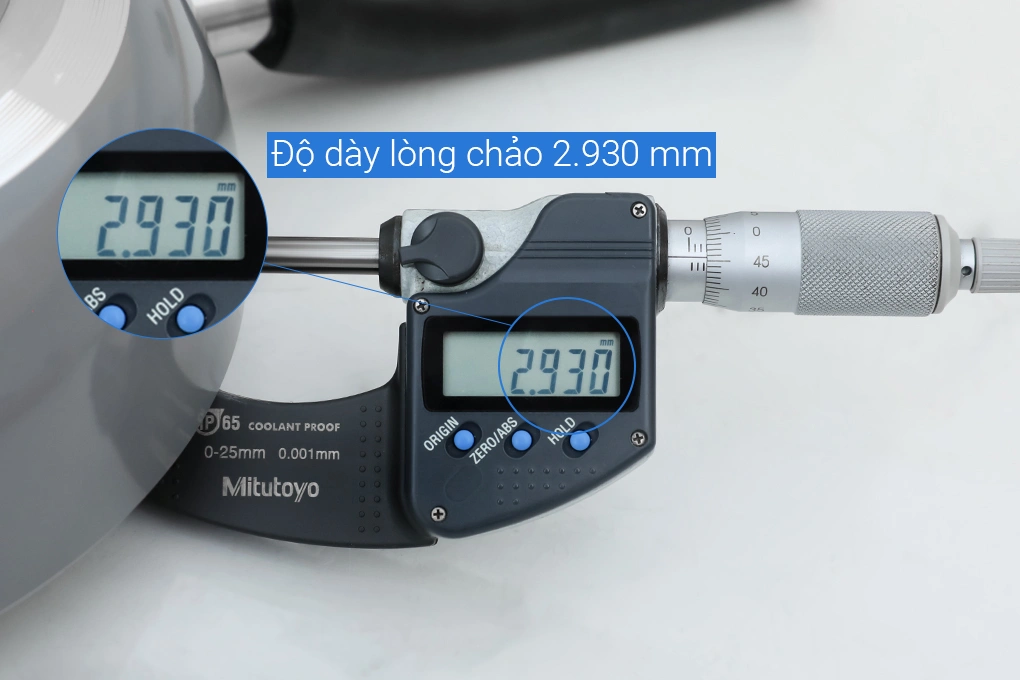 Chảo nhôm chống dính vân đá đáy từ 24 cm Elmich Colosseum Y1 EL-3719 Xám 9