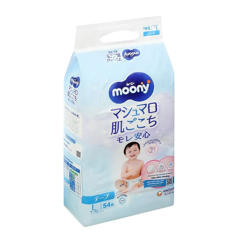 Tã dán Moony size NB 90 miếng (Dưới 5 kg) 11
