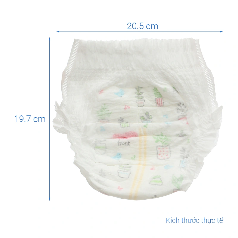Tã quần Huggies Platinum nature made siêu cao cấp size L 44 miếng (9 - 14 kg) - Giao bao bì ngẫu nhiên 8