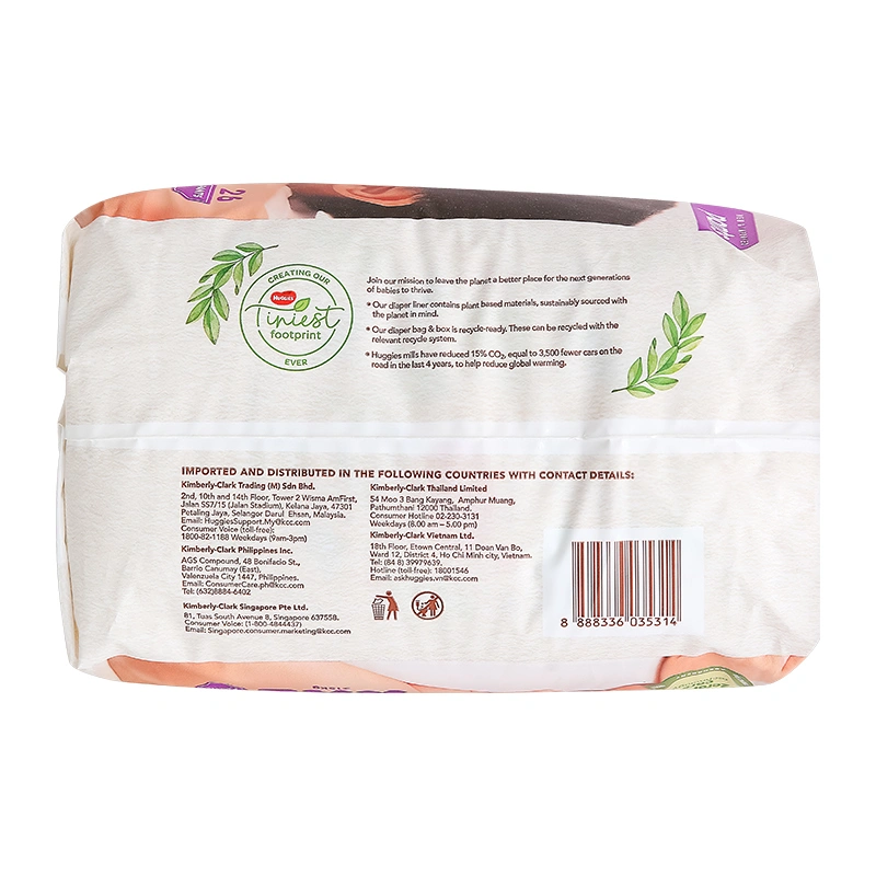 Tã quần Huggies Platinum nature made siêu cao cấp size L 44 miếng (9 - 14 kg) - Giao bao bì ngẫu nhiên 32