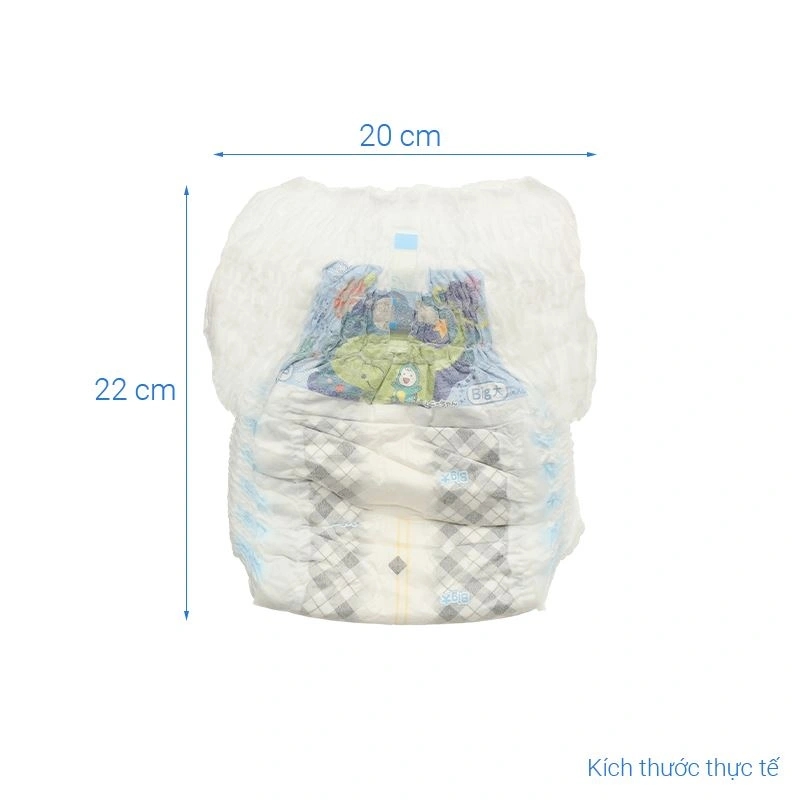 Tã quần cho bé trai Moony size XL 38 miếng (12 - 22 kg) - Giao bao bì ngẫu nhiên 50