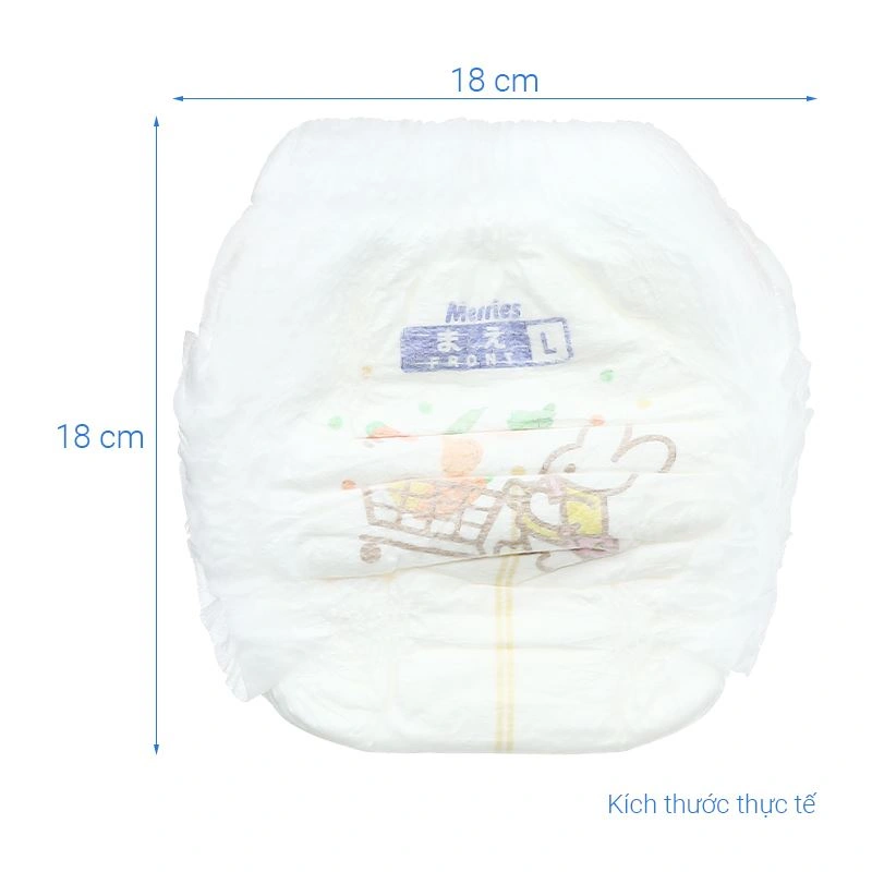 Tã quần Merries size L 54 miếng (9 - 14 kg) 7
