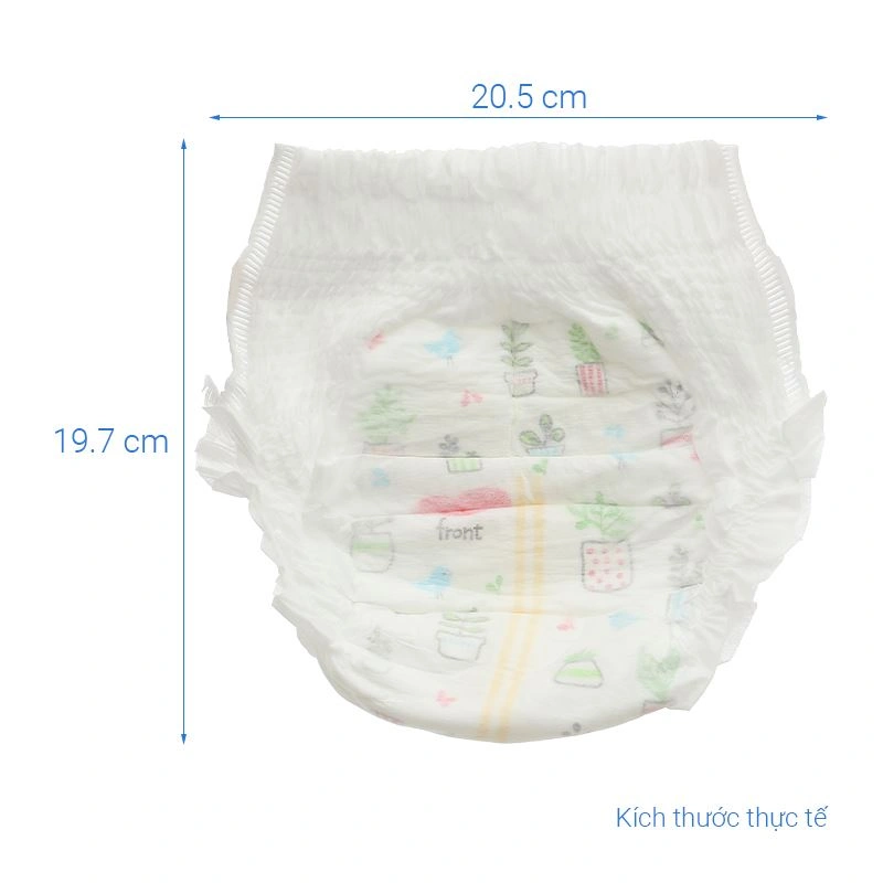 Combo 2 tã quần Huggies Platinum nature made siêu cao cấp size M 58 miếng/bịch (6 - 11 kg) - Giao bao bì ngẫu nhiên 45