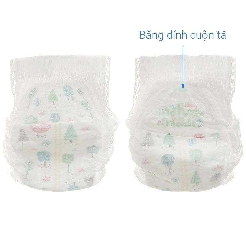 Combo 2 tã quần Huggies Platinum nature made siêu cao cấp size M 58 miếng/bịch (6 - 11 kg) - Giao bao bì ngẫu nhiên 52