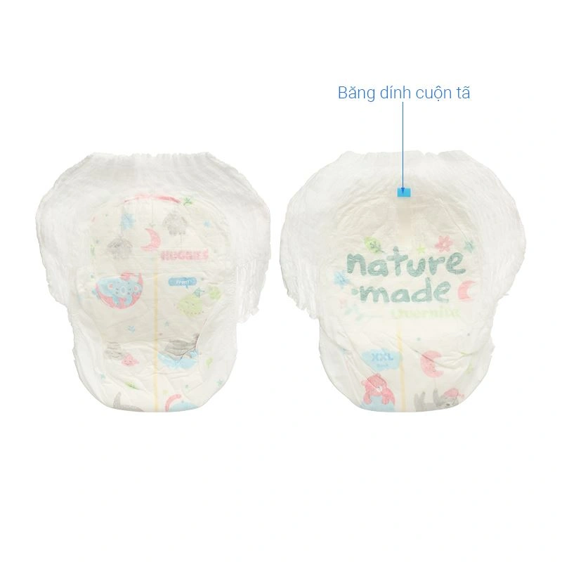 Tã quần Huggies Nature made Overnite size XXL 26 miếng (Trên 15 kg) 6