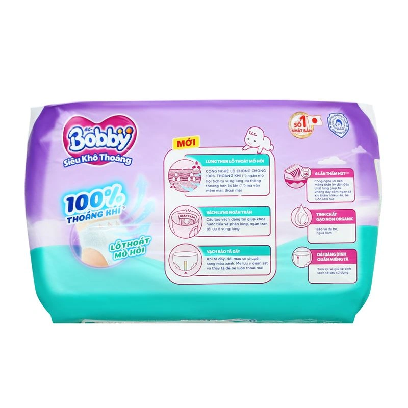 Tã quần Bobby size L 36 + 2 miếng (9 - 14 kg) - Giao bao bì ngẫu nhiên 4