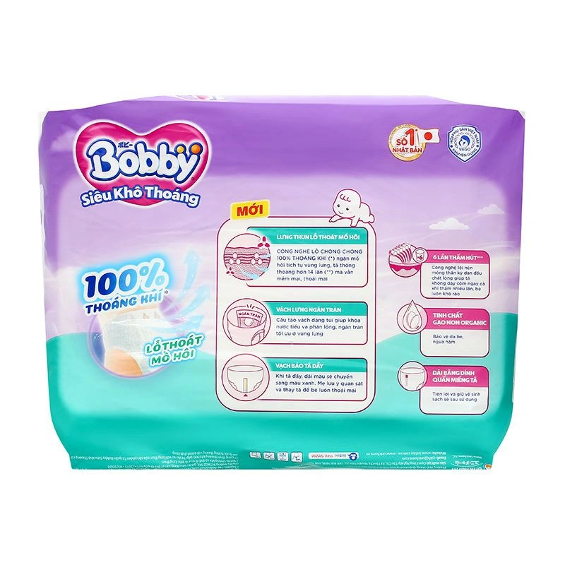 Tã quần Bobby size L 36 + 2 miếng (9 - 14 kg) - Giao bao bì ngẫu nhiên 46