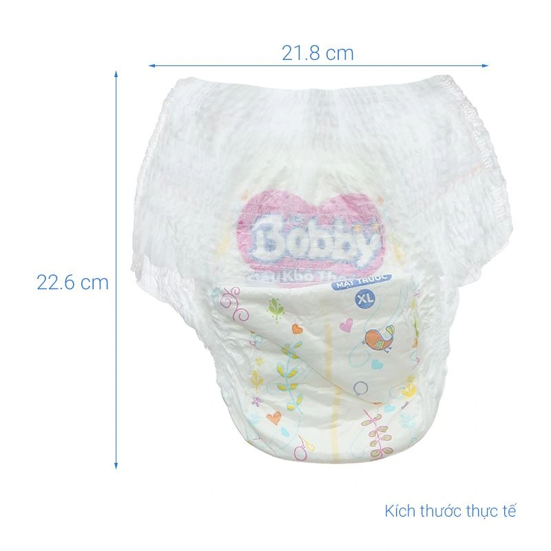 Tã quần Bobby size L 36 + 2 miếng (9 - 14 kg) - Giao bao bì ngẫu nhiên 50