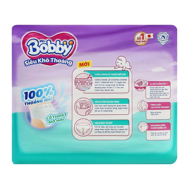 Tã quần Bobby size L 36 + 2 miếng (9 - 14 kg) - Giao bao bì ngẫu nhiên 19