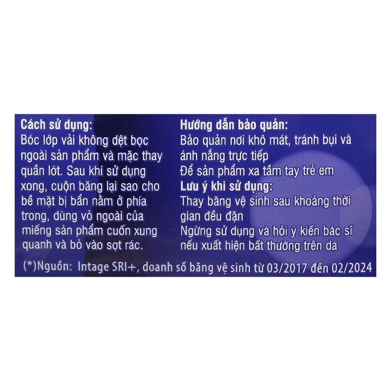 Băng quần ban đêm Diana chống tràn size M-L 5 miếng - Giao bao bì ngẫu nhiên 10