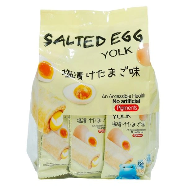 Bánh quy I.B.O vị ngũ cốc, trứng muối