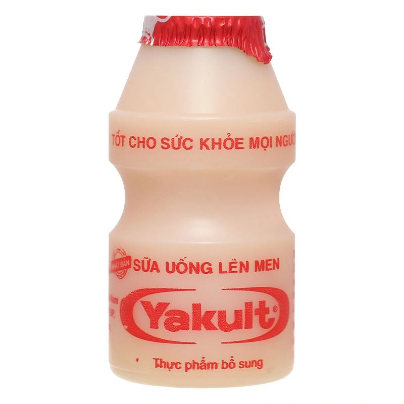 Lốc 5 chai sữa chua uống lên men Yakult 65 ml (từ 6 tháng) - Giao bao bì ngẫu nhiên 5