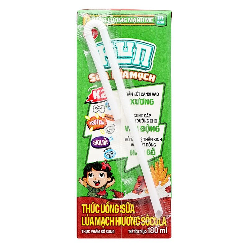 Thùng 48 hộp thức uống lúa mạch socola LiF Kun 180 ml (từ 2 tuổi) - Giao bao bì ngẫu nhiên 13