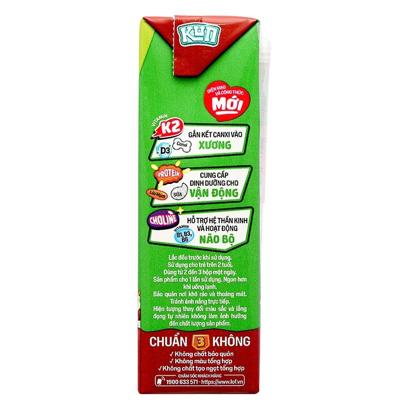 Thùng 48 hộp thức uống lúa mạch socola LiF Kun 180 ml (từ 2 tuổi) - Giao bao bì ngẫu nhiên 14