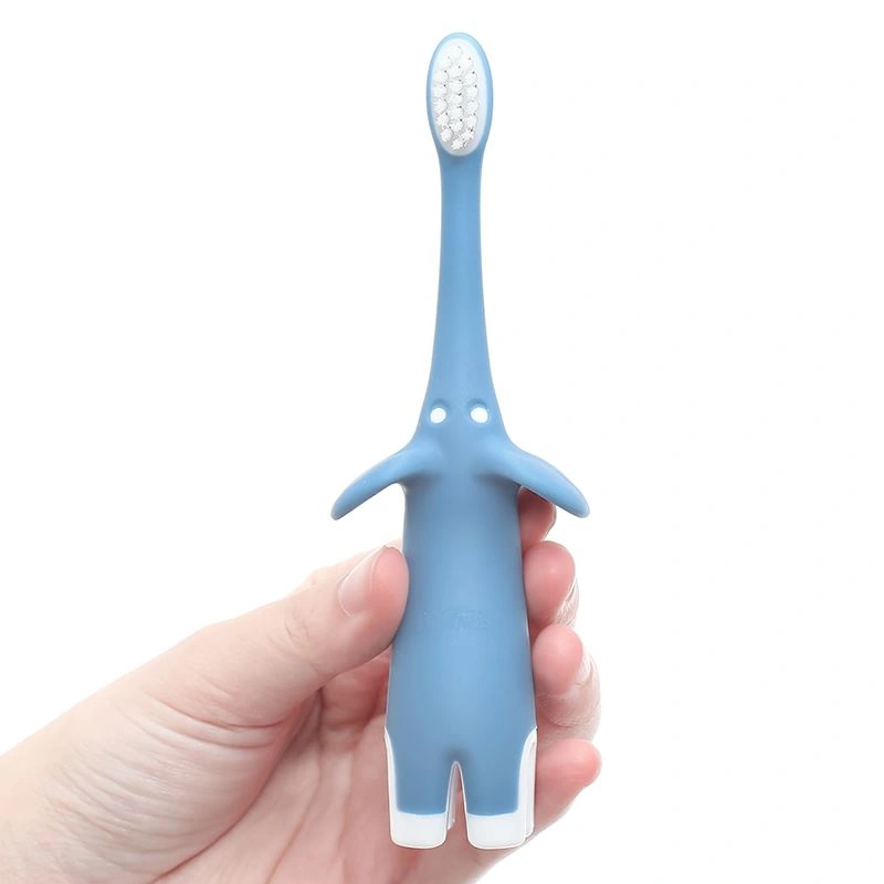 Bàn chải cho bé Dr.Brown's lông siêu mềm (0 - 3 tuổi) - Màu xanh dương 6