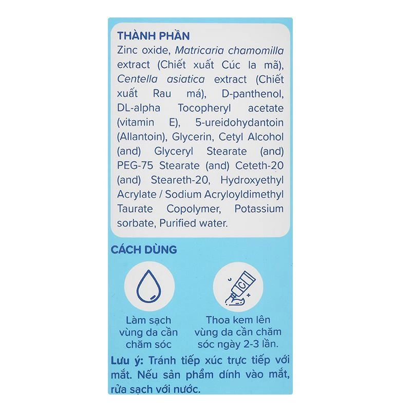 Kem làm dịu và ngừa hăm ngứa cho bé Ích Nhi 30g 11