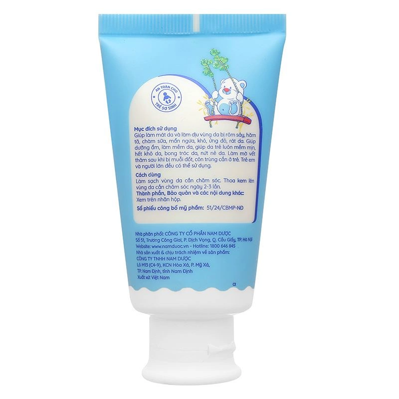 Kem làm dịu và ngừa hăm ngứa cho bé Ích Nhi 30g 7