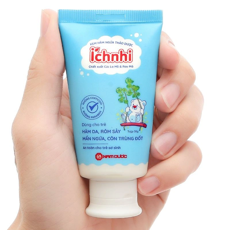 Kem làm dịu và ngừa hăm ngứa cho bé Ích Nhi 30g 8