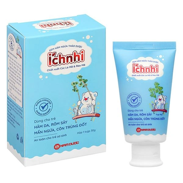 Kem làm dịu và ngừa hăm ngứa cho bé Ích Nhi