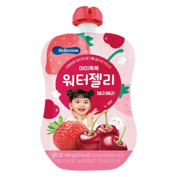 Nước trái cây có thạch BeBecook vị quýt 100g (từ 1 tuổi) 4