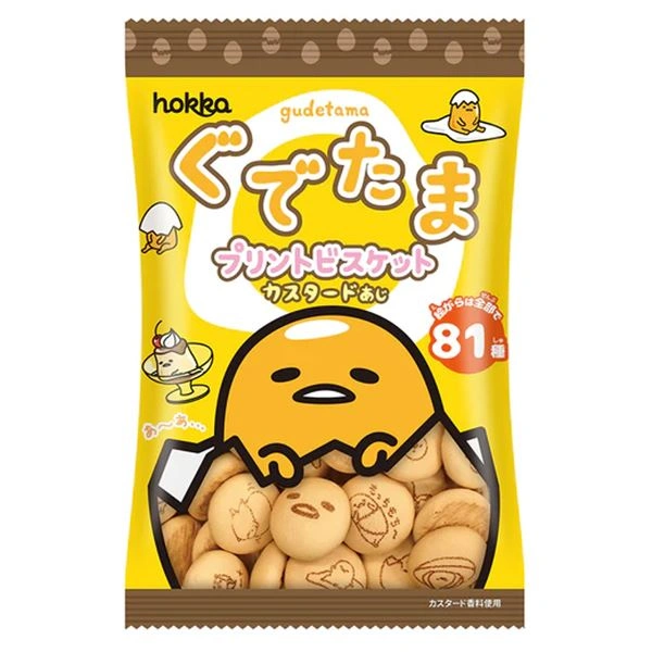 Bánh quy Hokka Gudetama vị sữa caramel