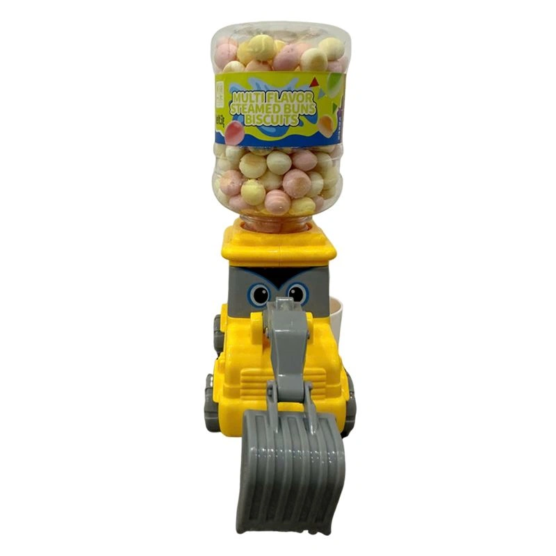 Bánh quy đồ chơi bình nước xe máy xúc Steamed nhiều vị hũ 50g (từ 1 tuổi) - Màu ngẫu nhiên 4
