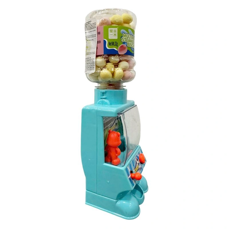 Bánh quy đồ chơi bình nước bóng đá Steamed nhiều vị hũ 32g (từ 1 tuổi) - Màu ngẫu nhiên 3