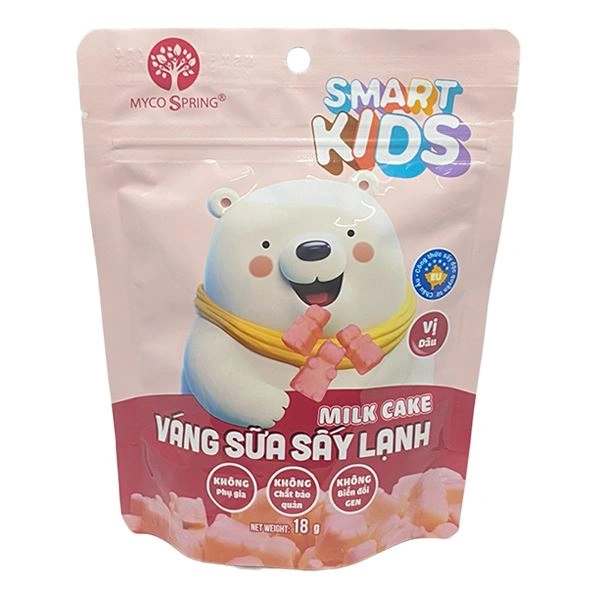 Váng sữa khô sấy lạnh vị dâu SMART KIDS