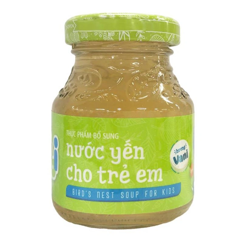 Hộp 4 hũ nước yến sào Green Bird Babi vị vani 72g (từ 9 tháng) - Giao bao bì ngẫu nhiên 4