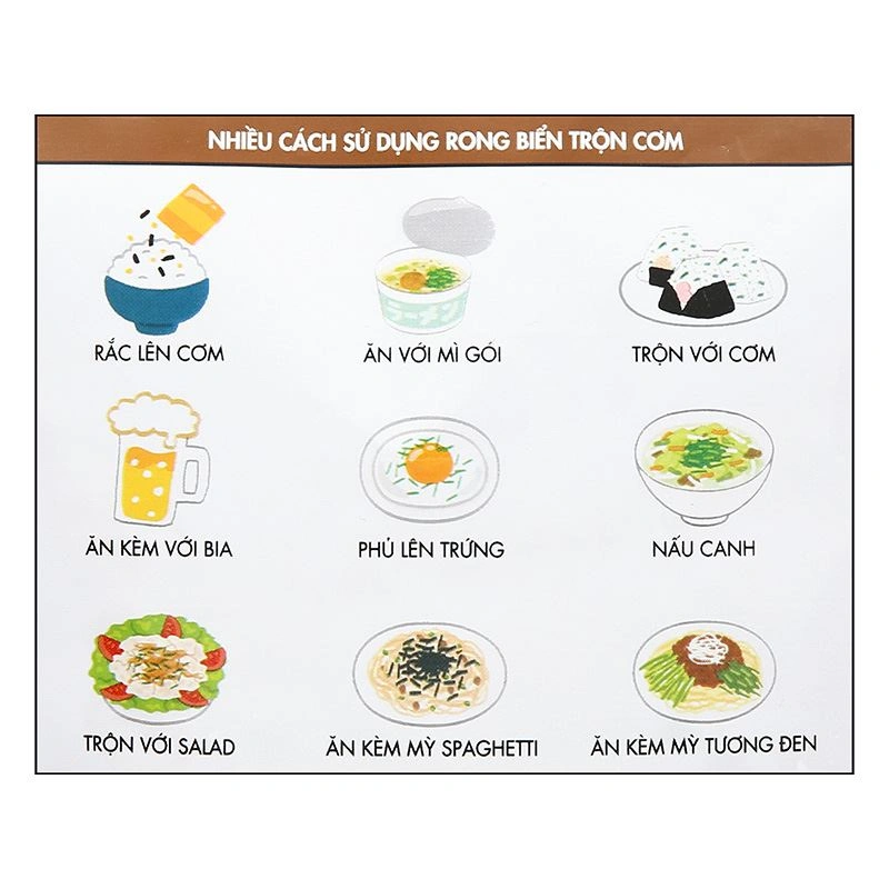 Rong biển giòn trộn khô gà Genkai gói 40g (từ 1 tuổi) 16