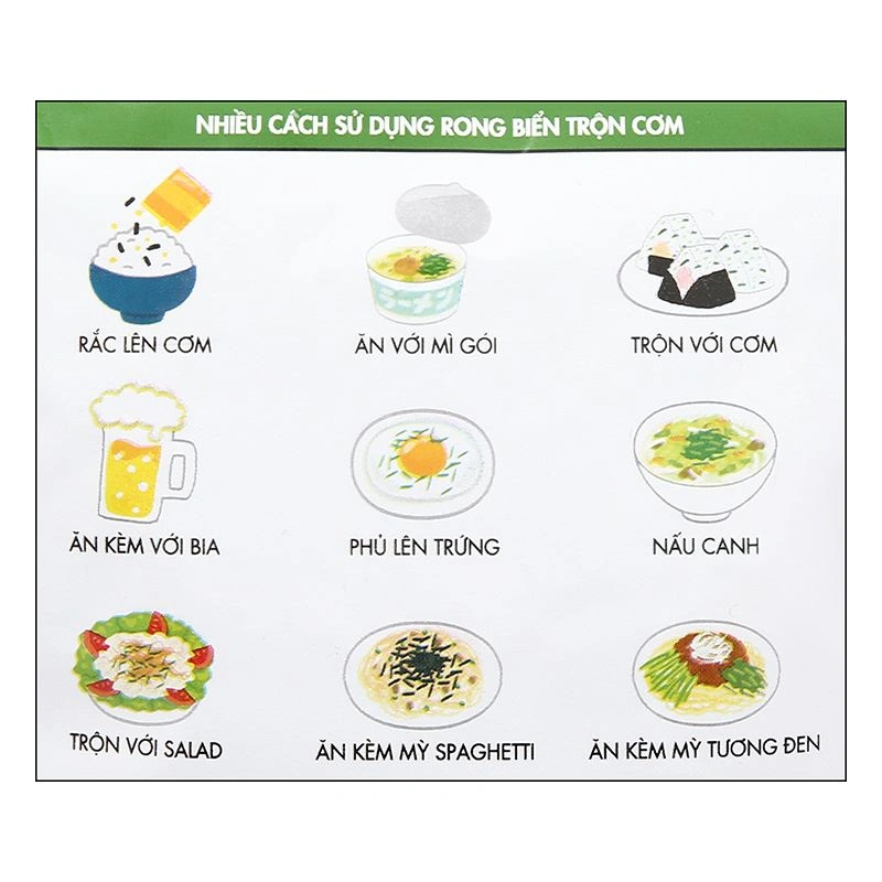 Rong biển giòn trộn khô gà Genkai gói 40g (từ 1 tuổi) 22