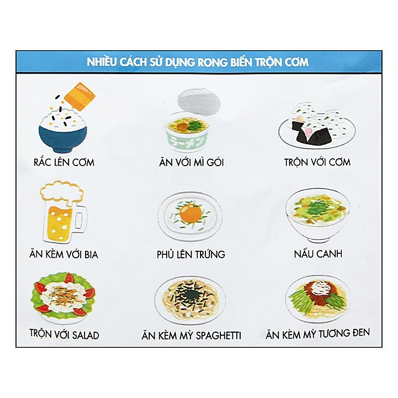 Rong biển giòn trộn khô gà Genkai gói 40g (từ 1 tuổi) 10