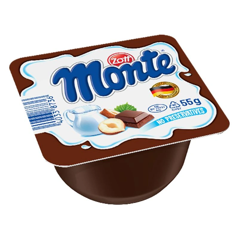 Lốc 4 hũ váng sữa Zott Monte vị vani 55g (từ 6 tháng) - Giao bao bì ngẫu nhiên 12