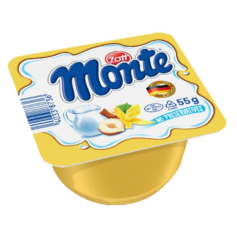 Lốc 4 hũ váng sữa Zott Monte vị vani 55g (từ 6 tháng) - Giao bao bì ngẫu nhiên 6