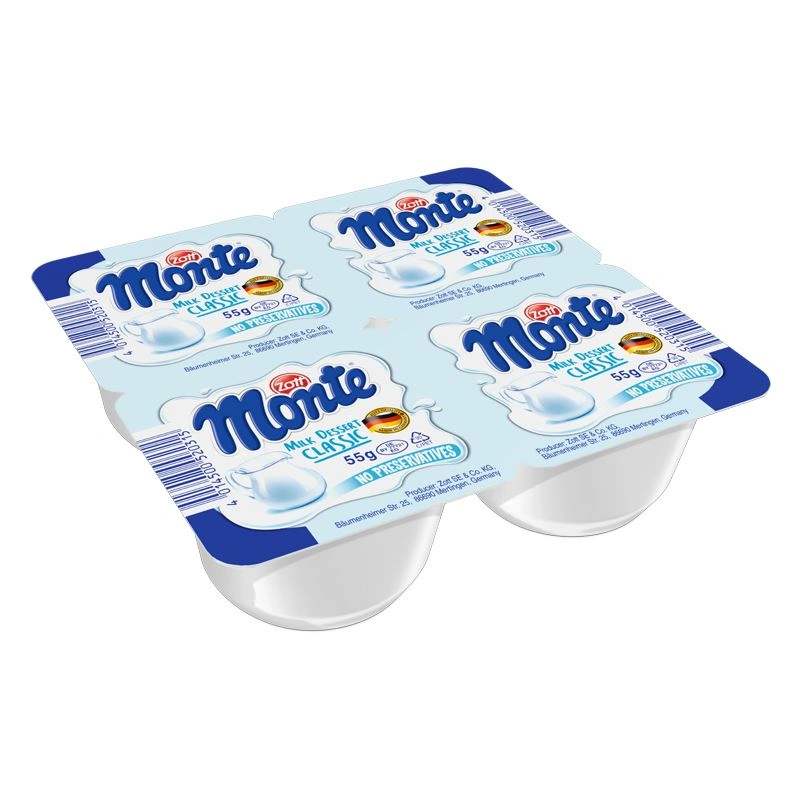 Lốc 4 hũ váng sữa Zott Monte Classic 55g - Giao bao bì ngẫu nhiên 5
