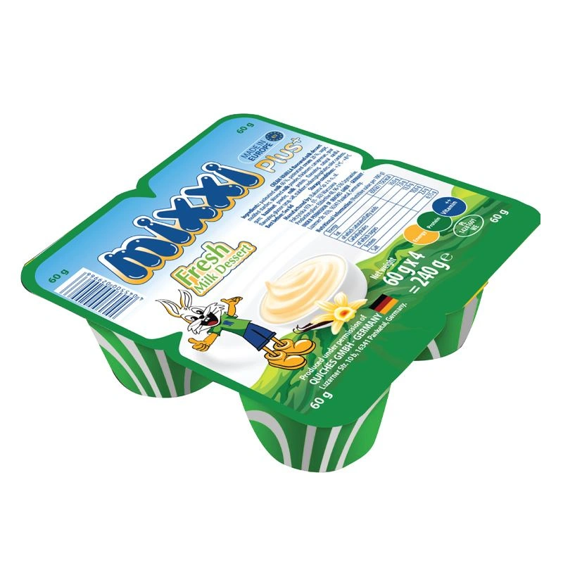 Lốc 4 hũ váng sữa Kidsmix Mixxi vị kem vani 60g (từ 6 tháng) 3