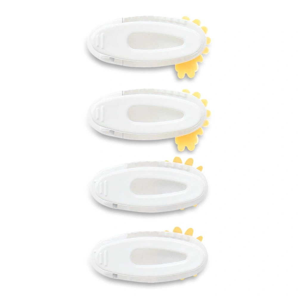 Mắt kính kèm kẹp tóc trắng bé gái HappyTime 514415 8