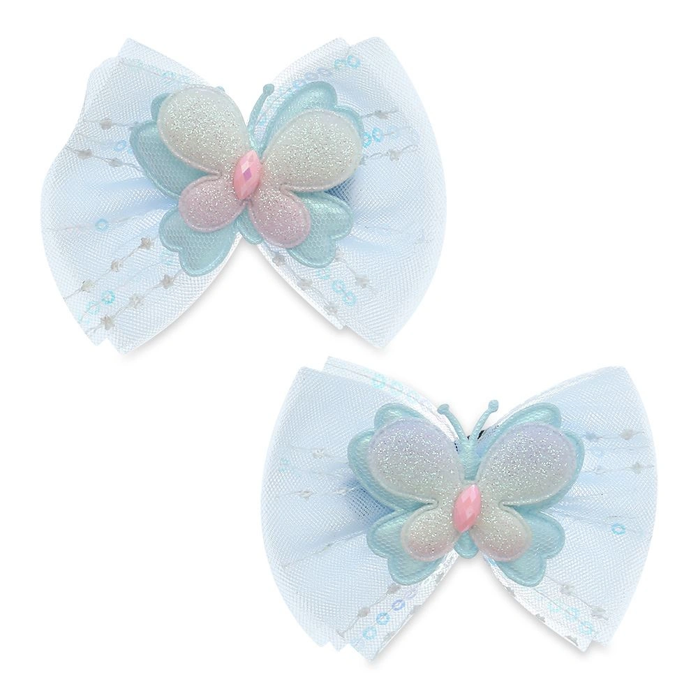 Mắt kính kèm kẹp tóc xanh dương bé gái HappyTime 514439 7