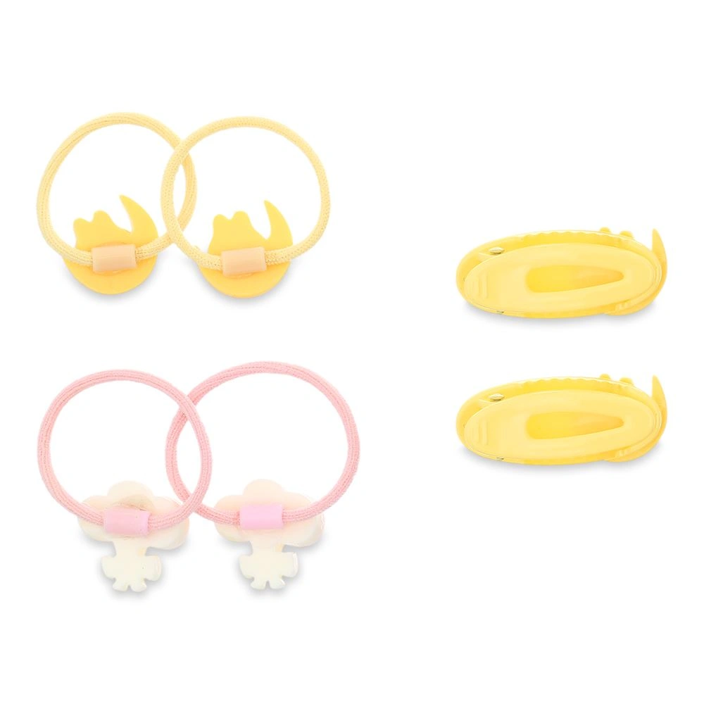 Mắt kính kèm cột tóc, kẹp tóc vàng bé gái HappyTime 514460 8