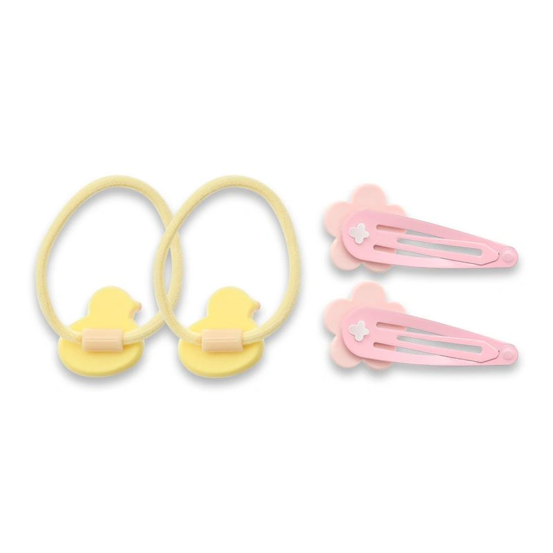 Mắt kính kèm cột tóc, kẹp tóc hồng bé gái HappyTime 516273 9