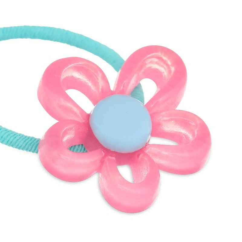 Mắt kính kèm cột tóc, kẹp tóc hồng bé gái HappyTime 516310 10