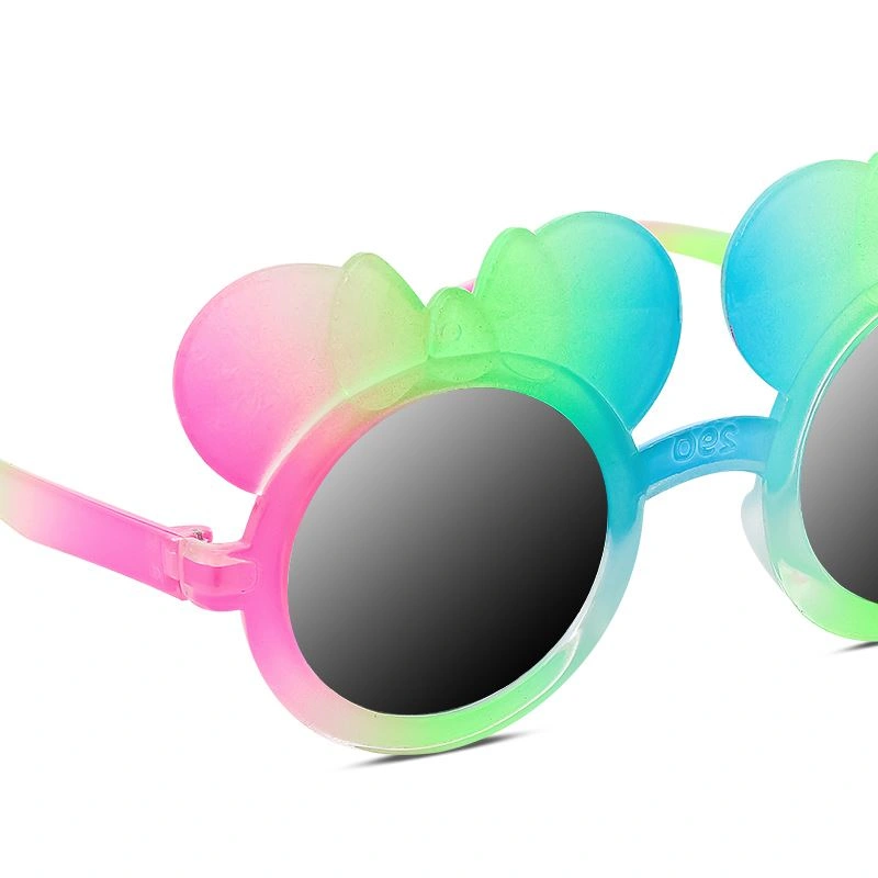 Mắt kính kèm cột tóc, kẹp tóc hồng bé gái HappyTime 516310 7