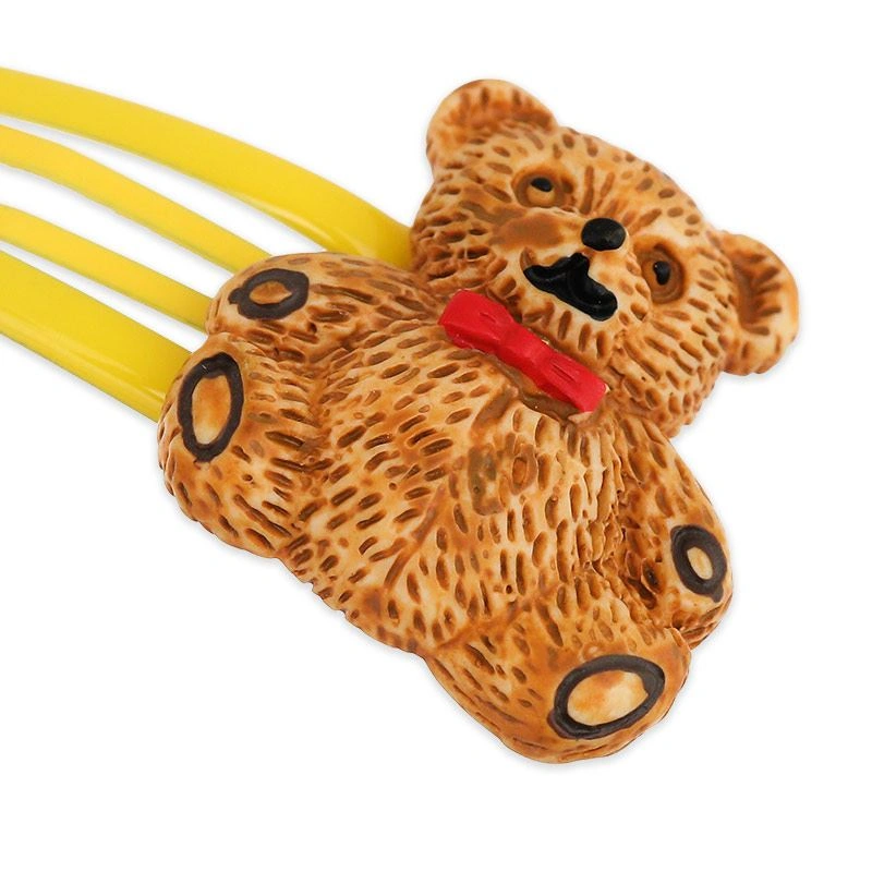 Mắt kính kèm cột tóc, kẹp tóc vàng bé gái HappyTime 516327 13