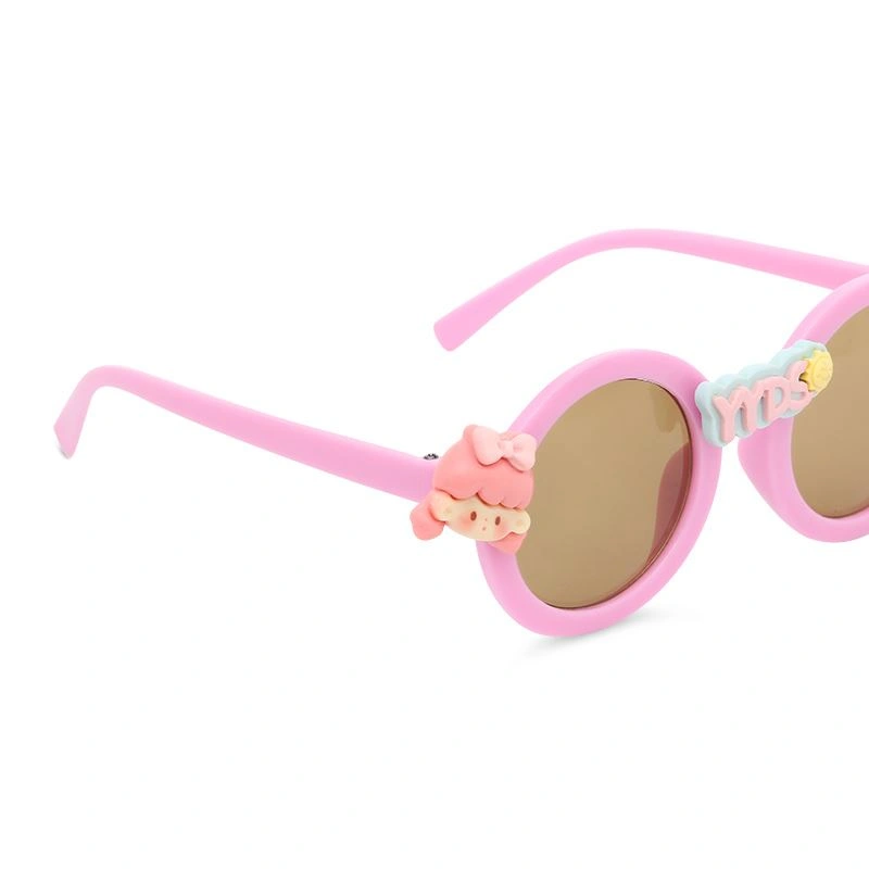 Mắt kính kèm cột tóc, kẹp tóc tím bé gái HappyTime 516334 6