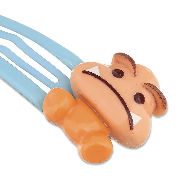 Mắt kính kèm cột tóc, kẹp tóc xanh dương bé gái HappyTime 516341 12