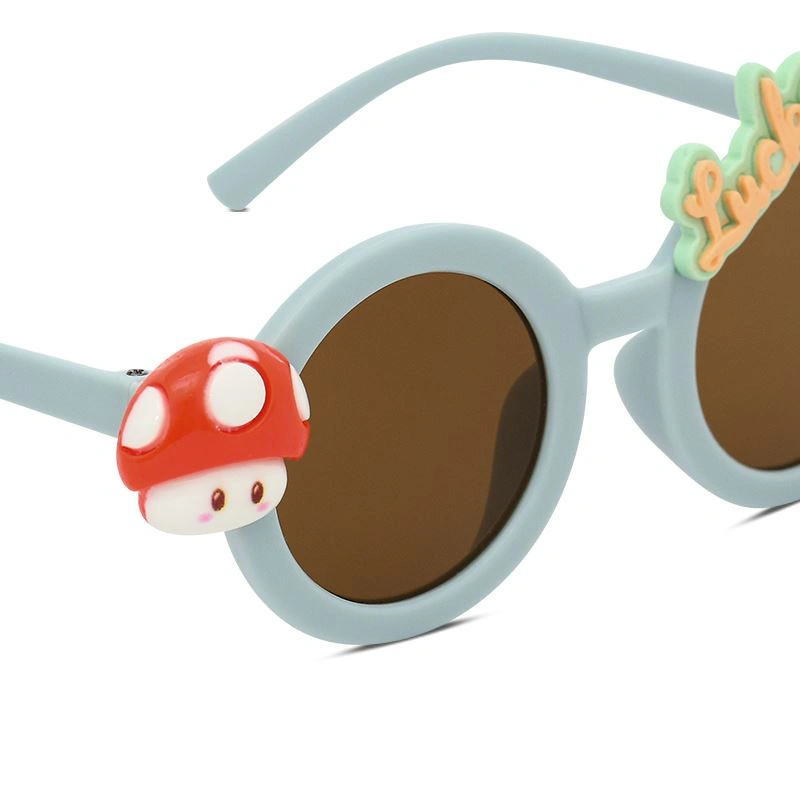 Mắt kính kèm cột tóc, kẹp tóc xanh dương bé gái HappyTime 516341 7