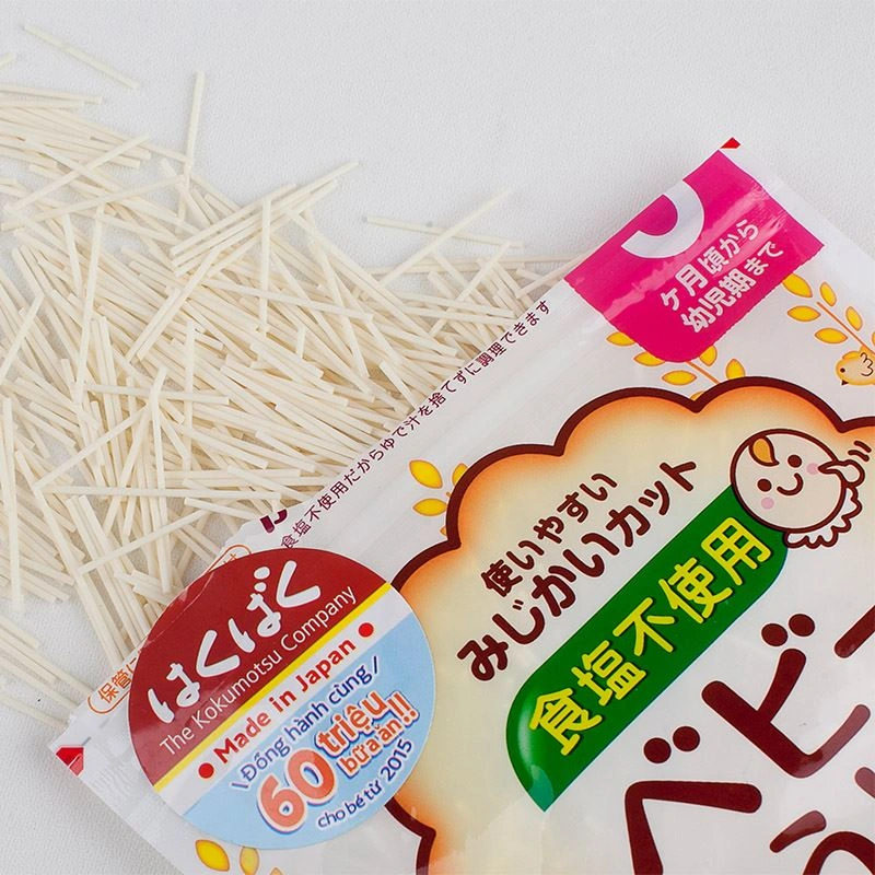 Mì somen ăn dặm Hakubaku 100g (từ 5 tháng) 3