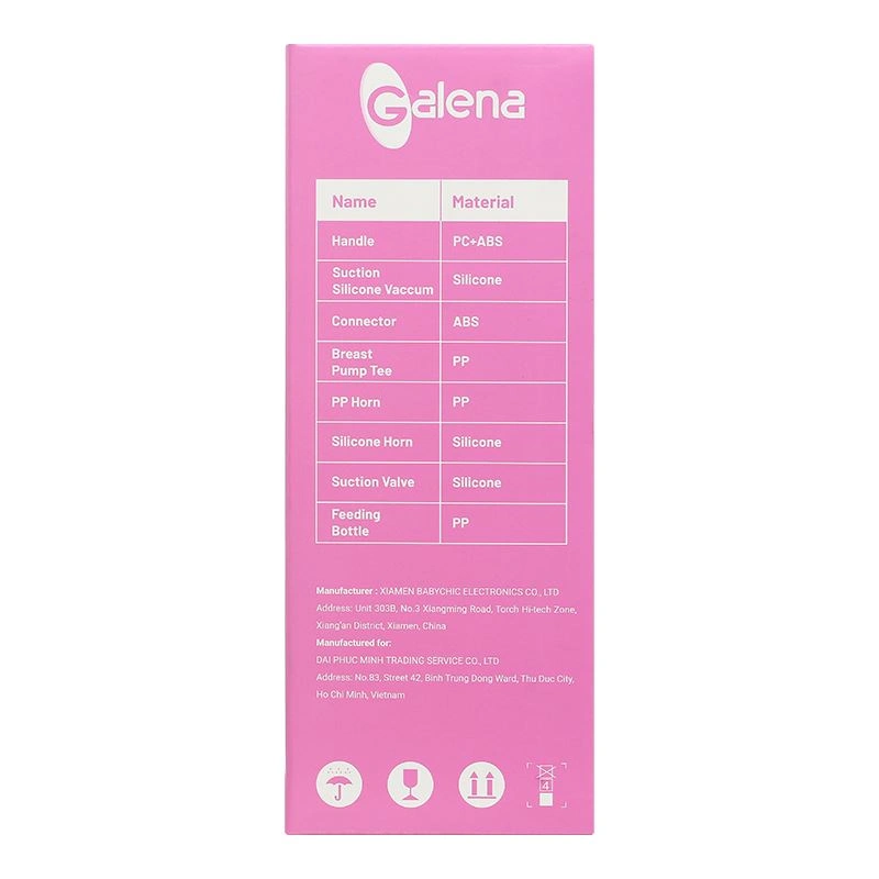 Máy hút sữa bằng tay Galena GA-ECOM01 12
