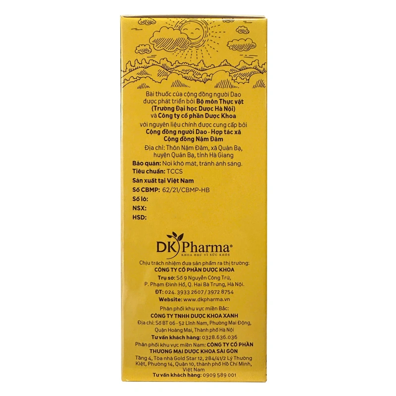 Nước tắm & gội 2in1 cho bé DK Pharma Yaocare Baby chiết xuất thảo dược 250 ml (mọi độ tuổi) - Giao bao bì ngẫu nhiên 7